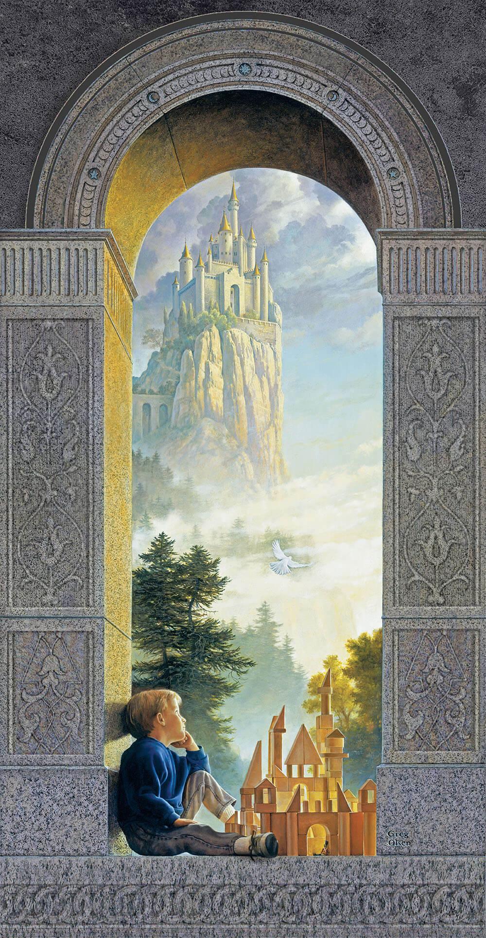 Castles In The Sky by Greg Olsen