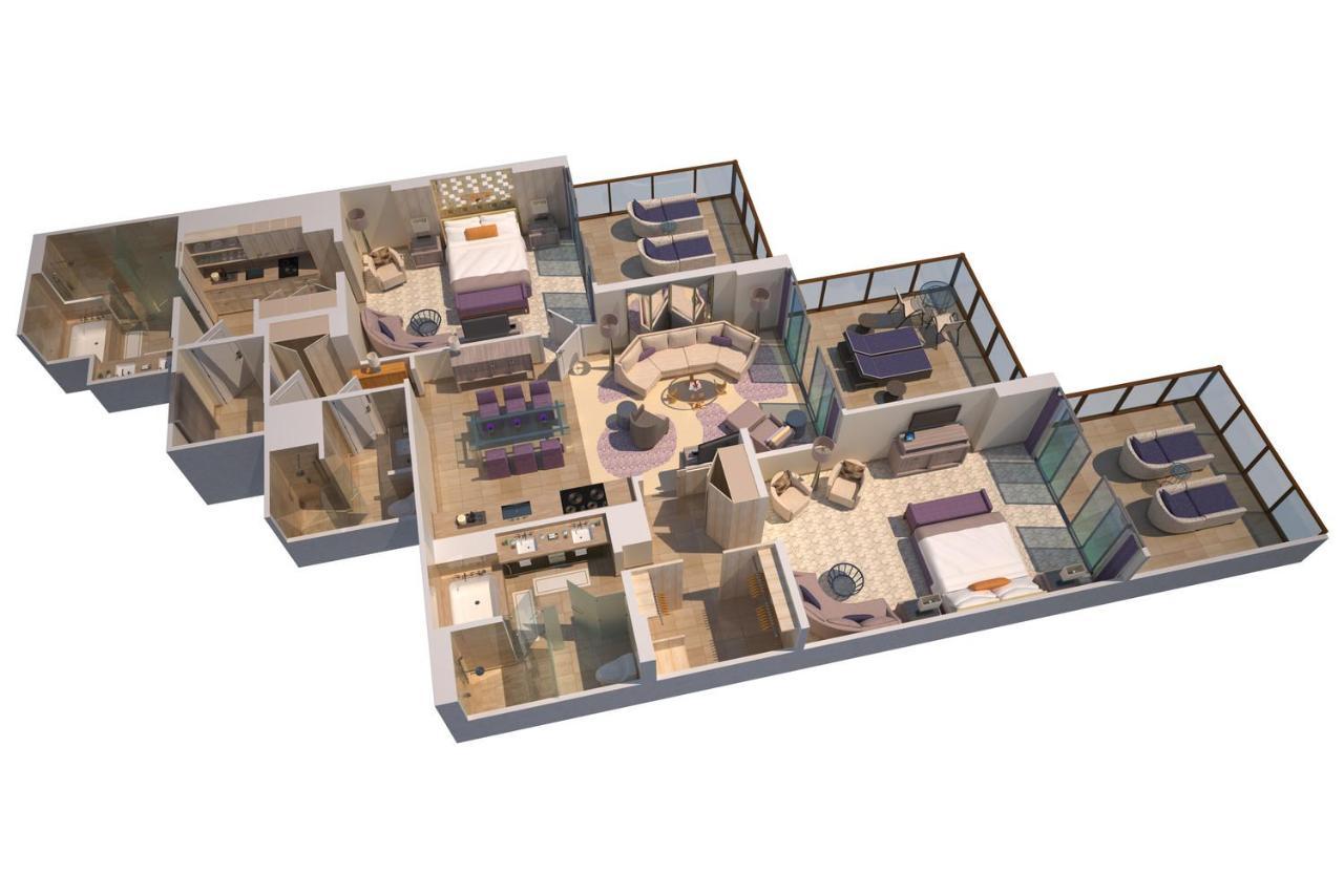 Royal Oceanfront Suite, Suite, 2 King