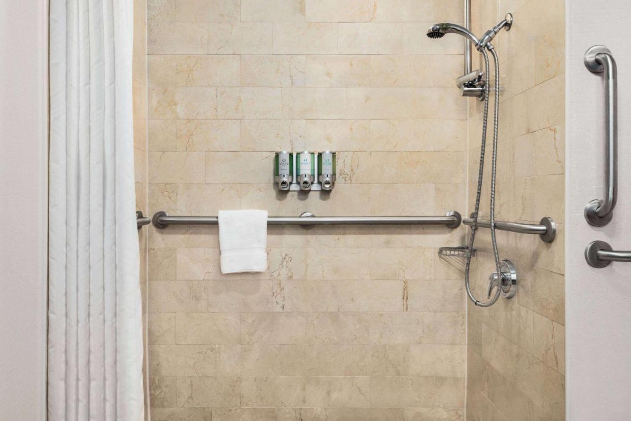 Double Room with Two Double Beds, Mobility/Hearing Accessible Room, Roll-In Shower, Non-Smoking