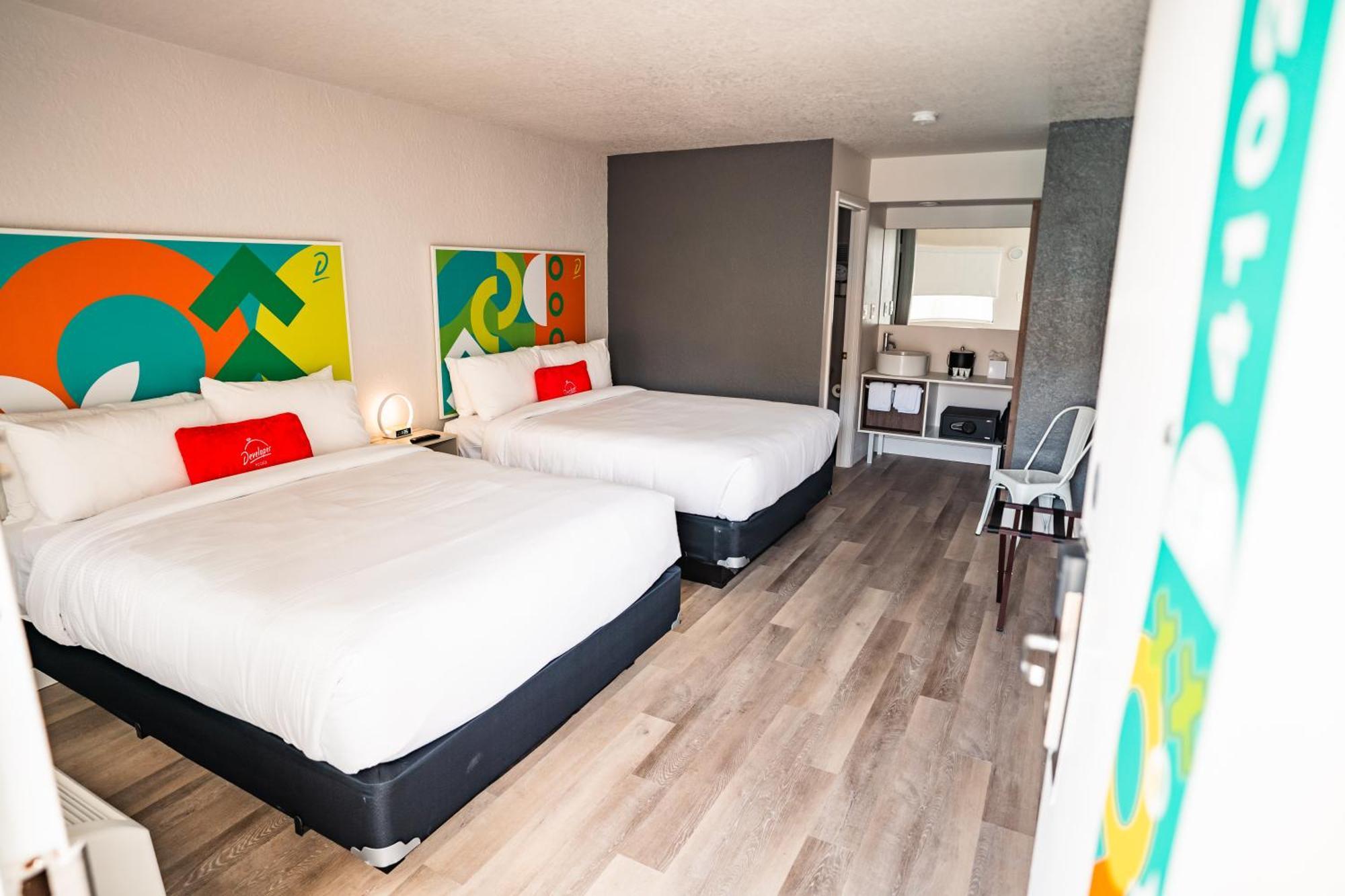 Quarto Queen com 2 Camas Queen-size - Não Fumador