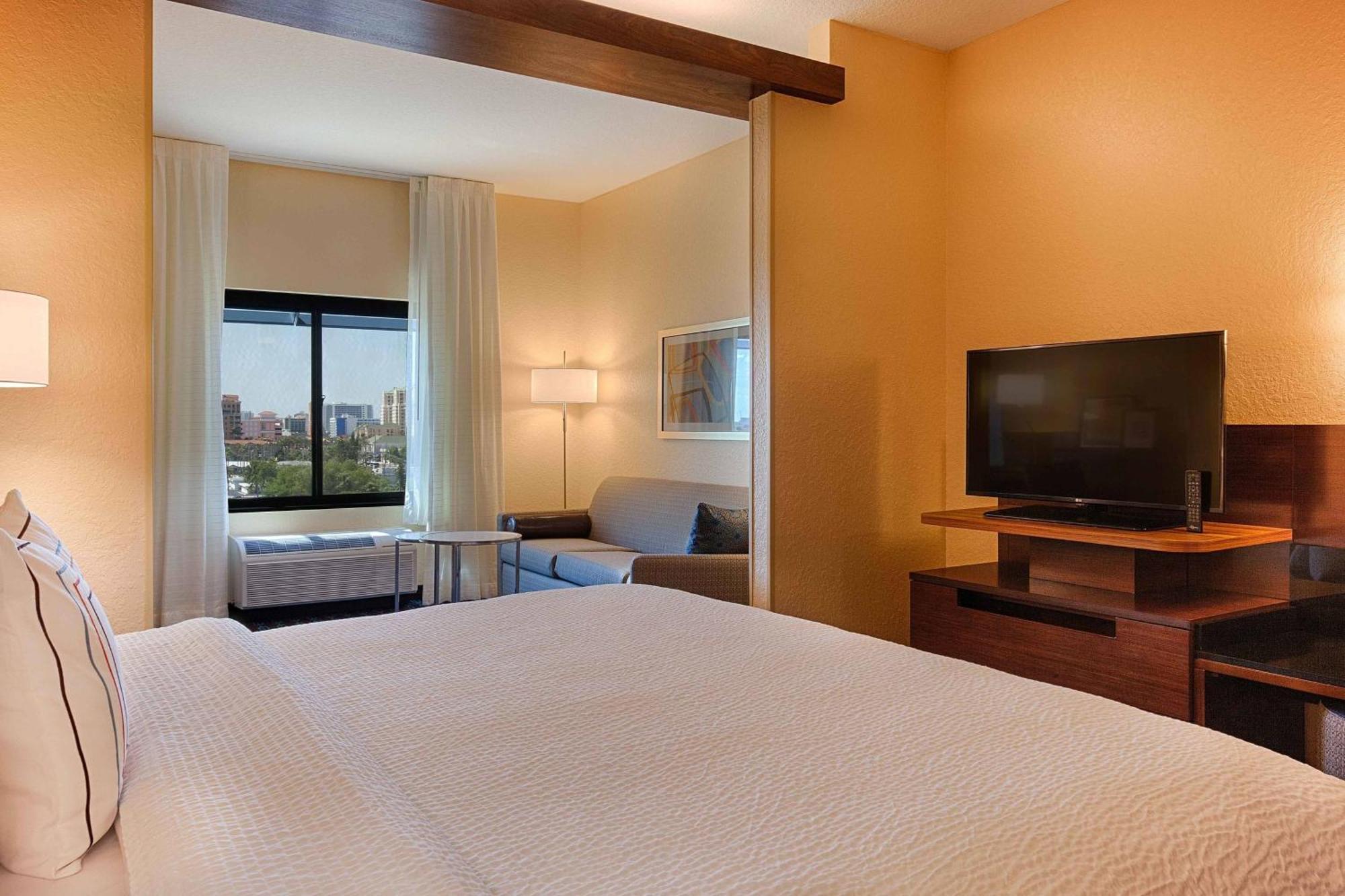 King Suite with Water View and Sofa Bed