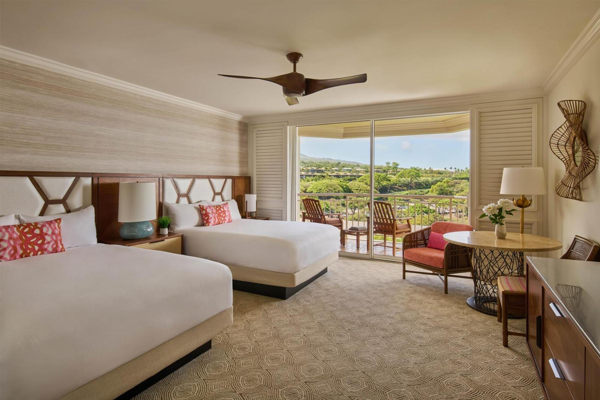 Queen Room Two Queen Beds Terrace View