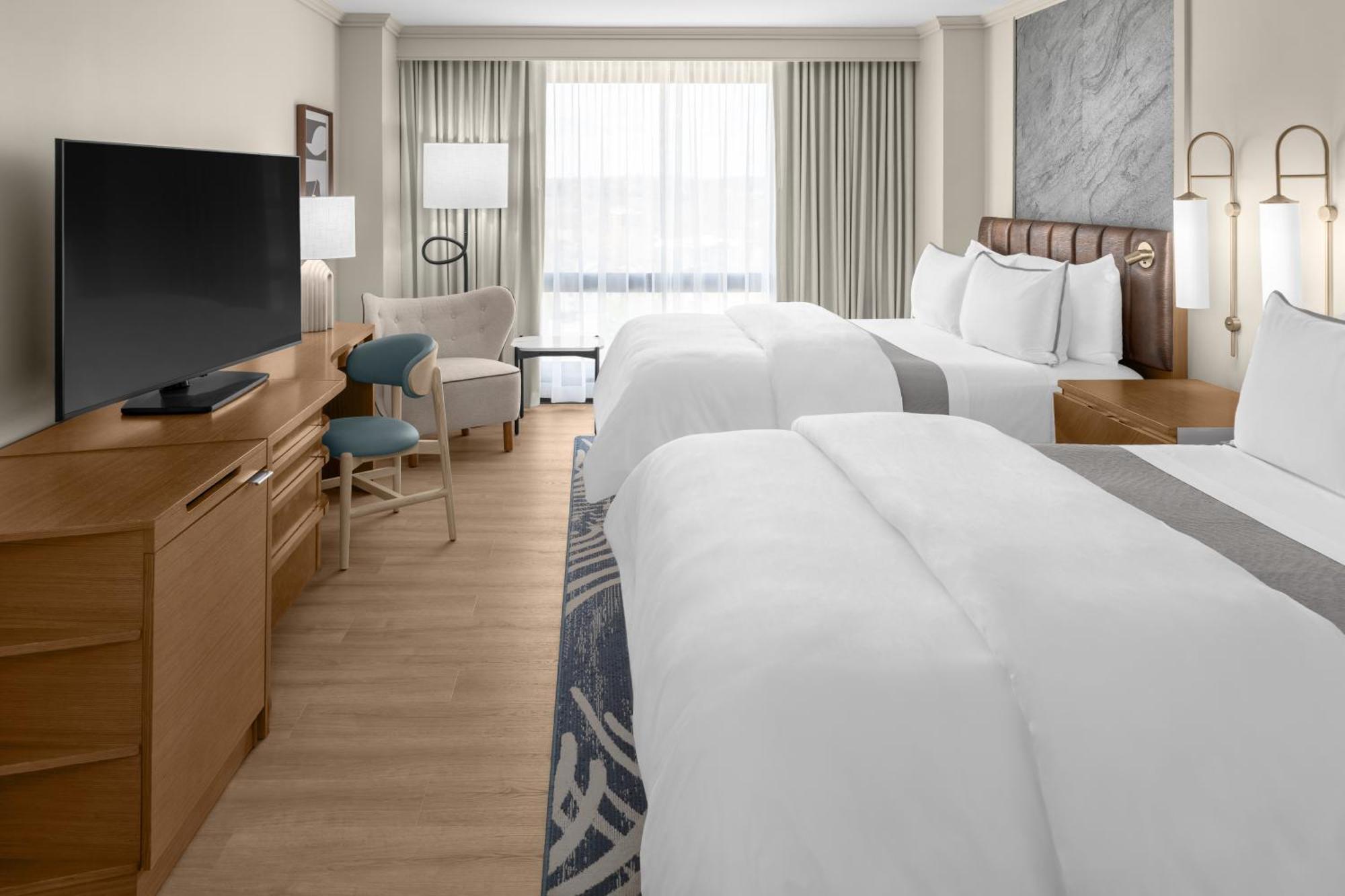 Traditional Room Two Double Beds