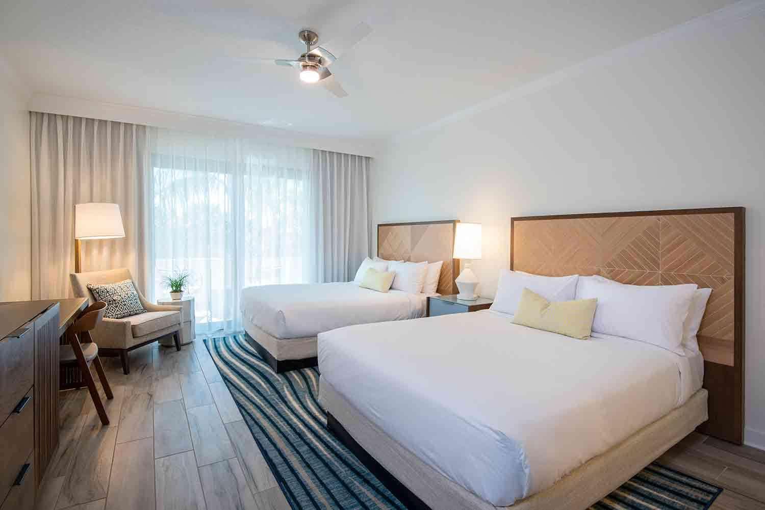 Habitación con 2 camas grandes