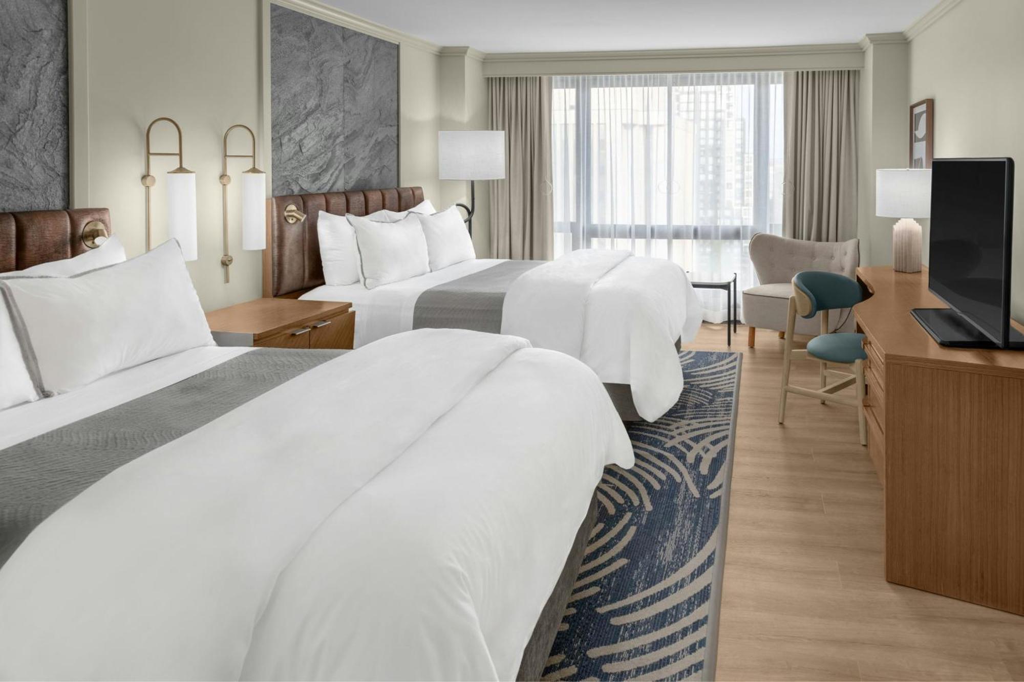 Traditional Room Two Double Beds