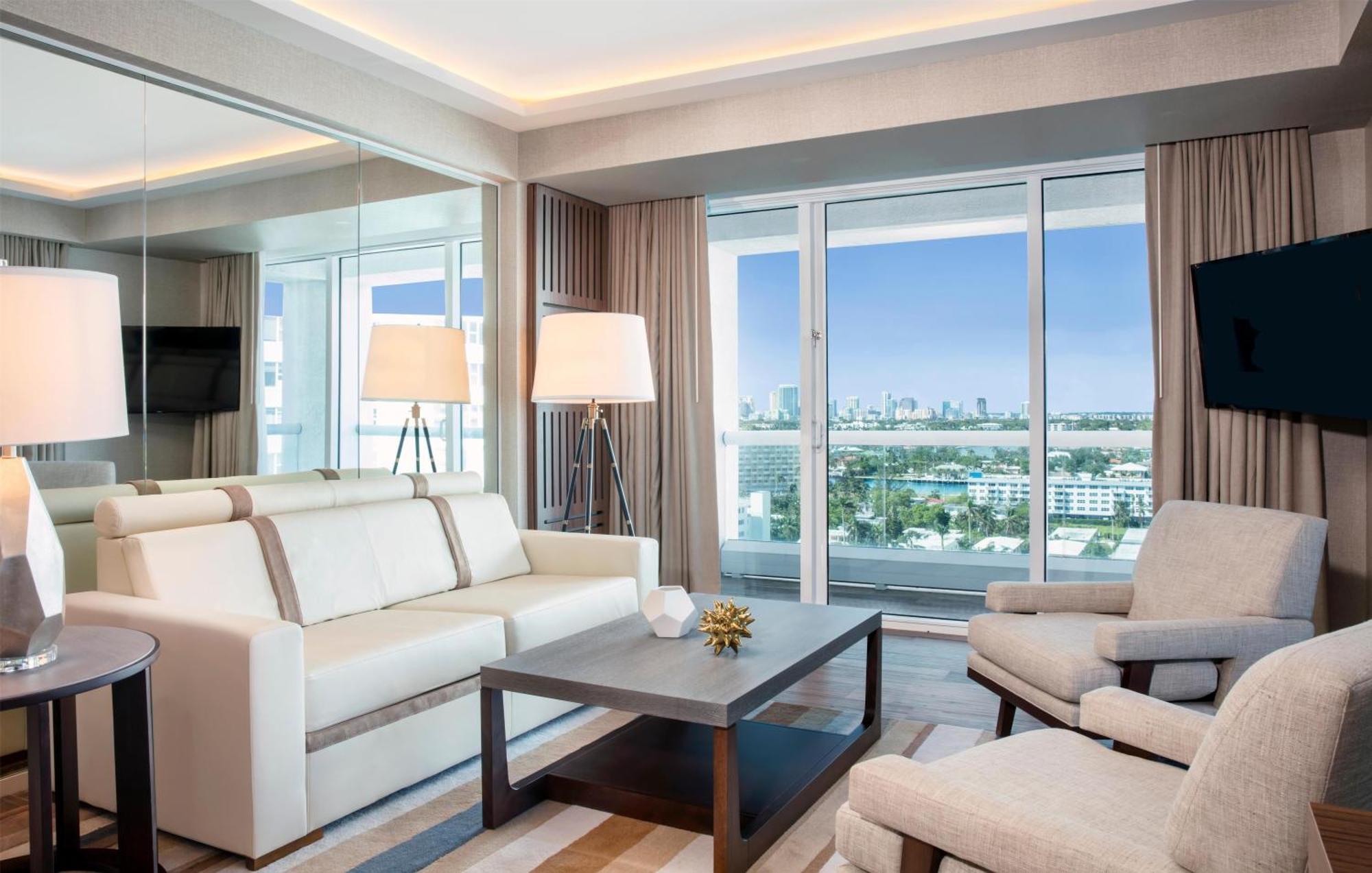 Suite mit 1 Schlafzimmer und Blick auf den Intracoastal Waterway