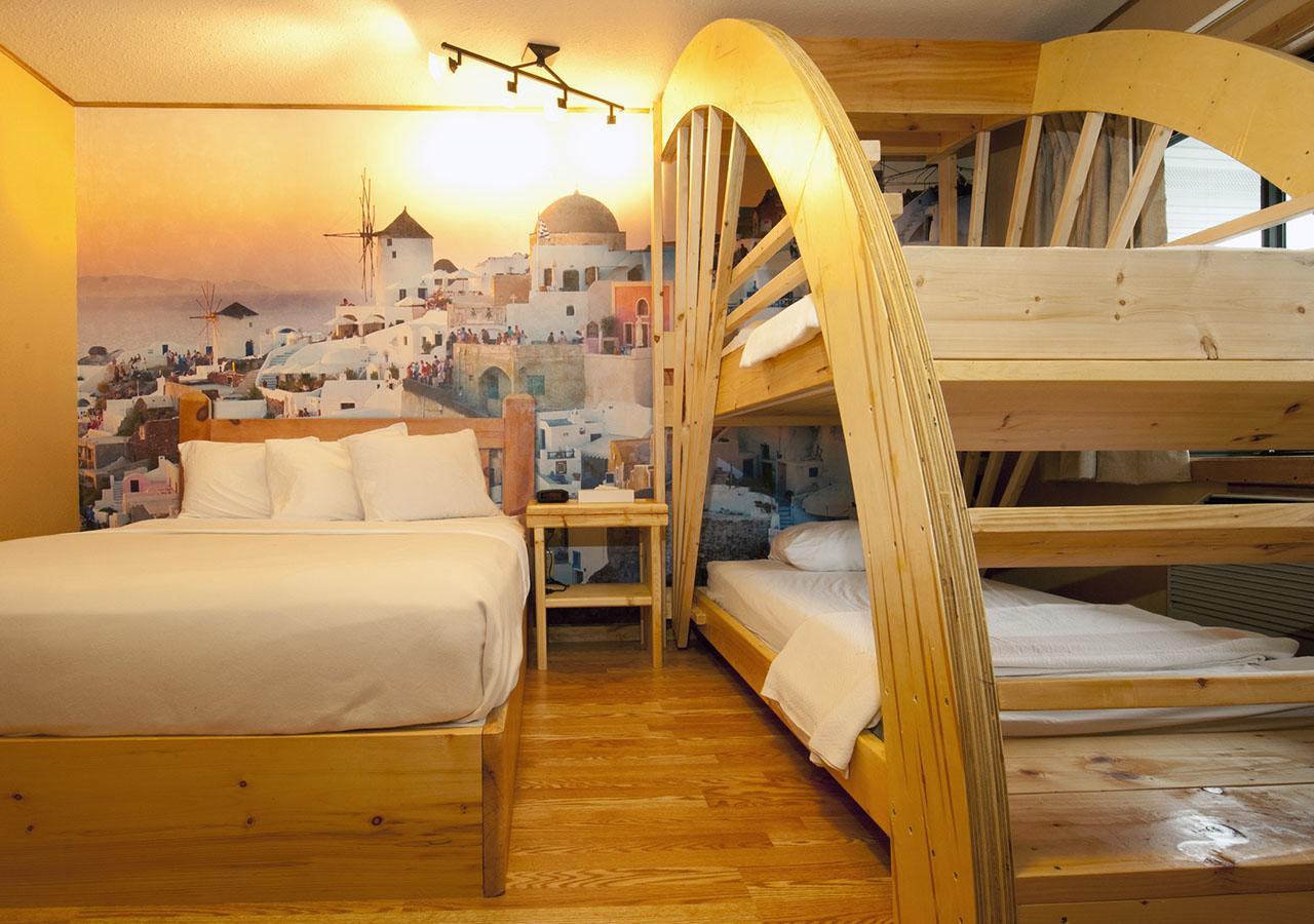 Habitación Resort con 1 cama grande y litera (incluye pases gratuitos para parques temáticos y acuáticos)
