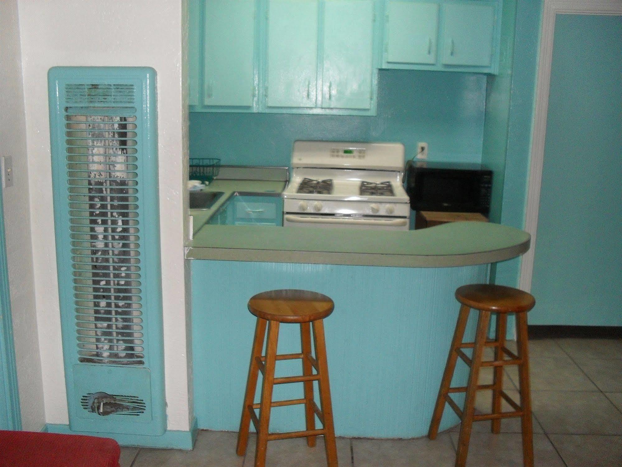 Double Room with Two Double Beds - Kitchen