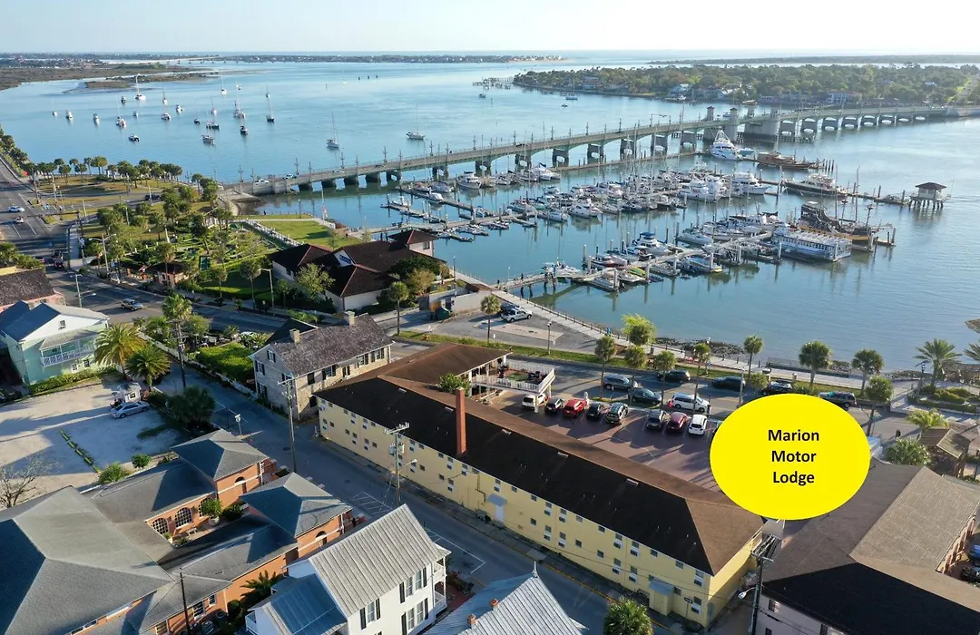 Historic Waterfront Marion Motor Lodge In Downtown St Augustine-1